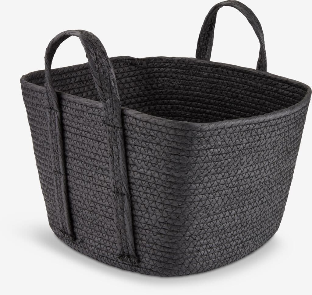 Cesto HJALTI L30xC30xA28cm preto