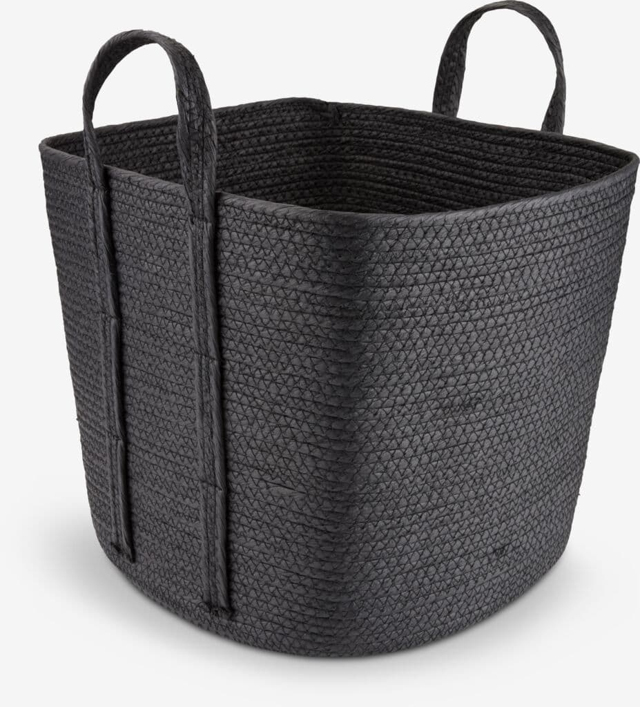 Cesto HJALTI L37xC37xA41cm preto