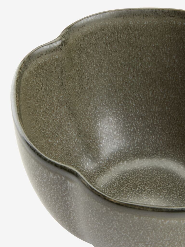 Tigela EJLIF Ø12xA7cm cinzento escuro