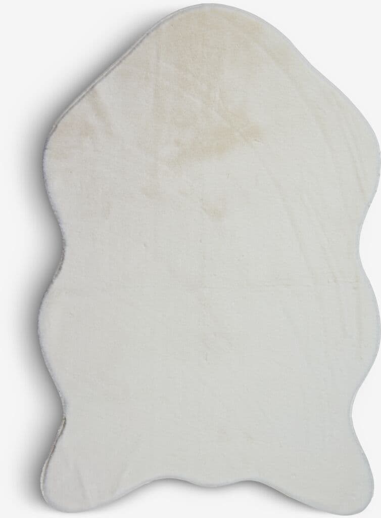 Pele borrego sintética OXEL 60x90 branco