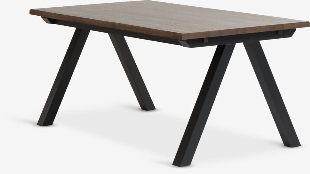 Mesa de jantar SANDBY 100x160 carvalho escuro