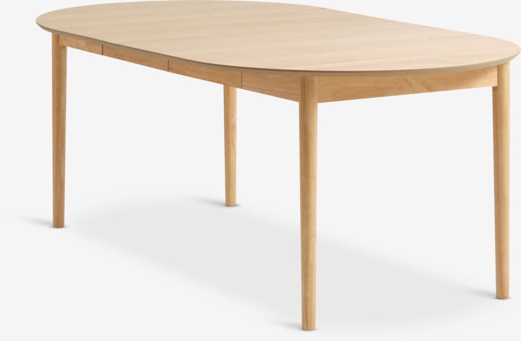 Mesa de jantar MARSTRAND Ø110/110x200 carvalho