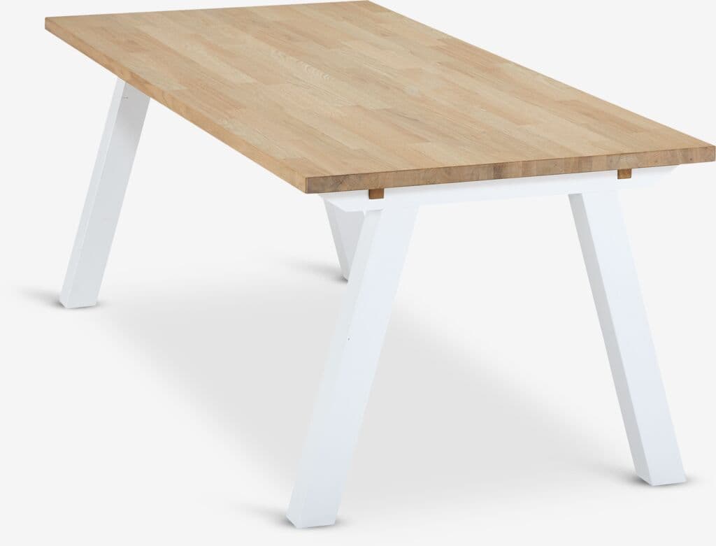 Mesa de jantar SKAGEN 90x150 carvalho/branco