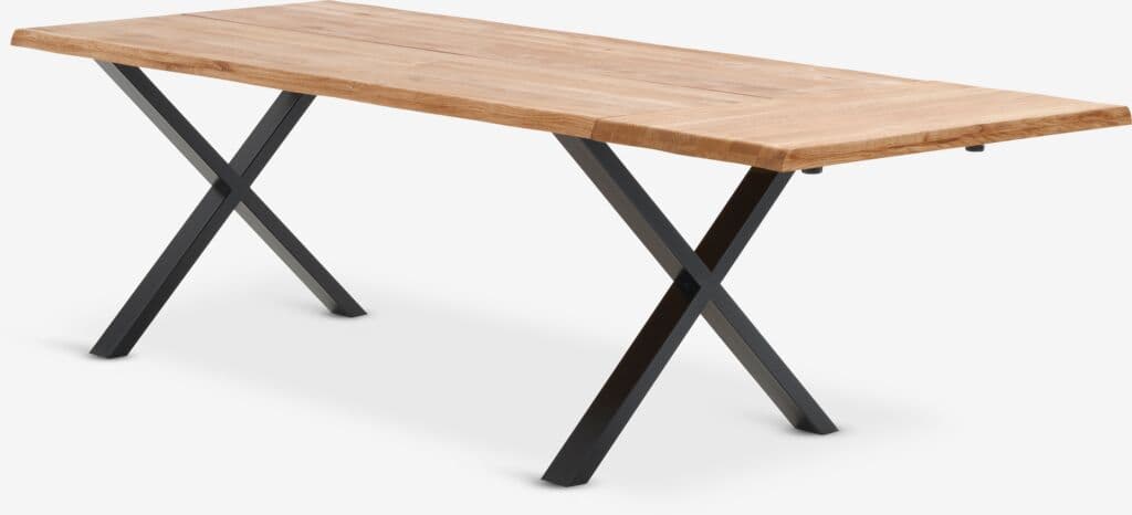 Extensão de mesa ROSKILDE 95x50 carvalho natural