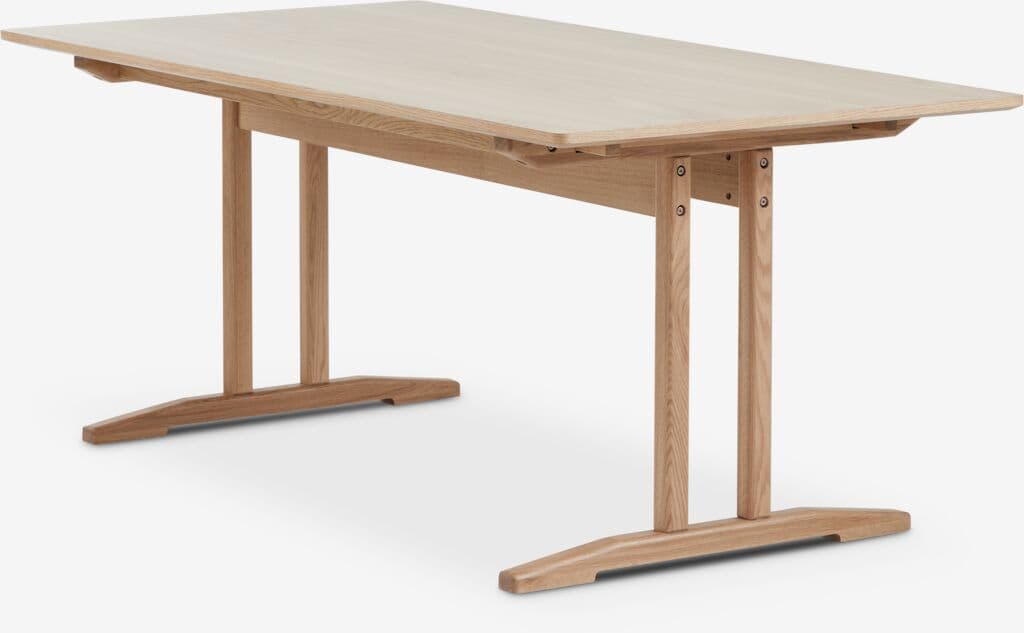 Mesa de jantar AALBORG 95x180/270 carvalho