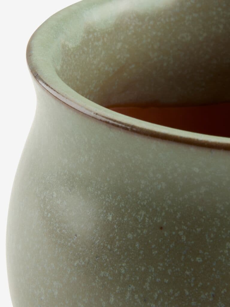 Vaso BJARNE Ø13xA11cm verde