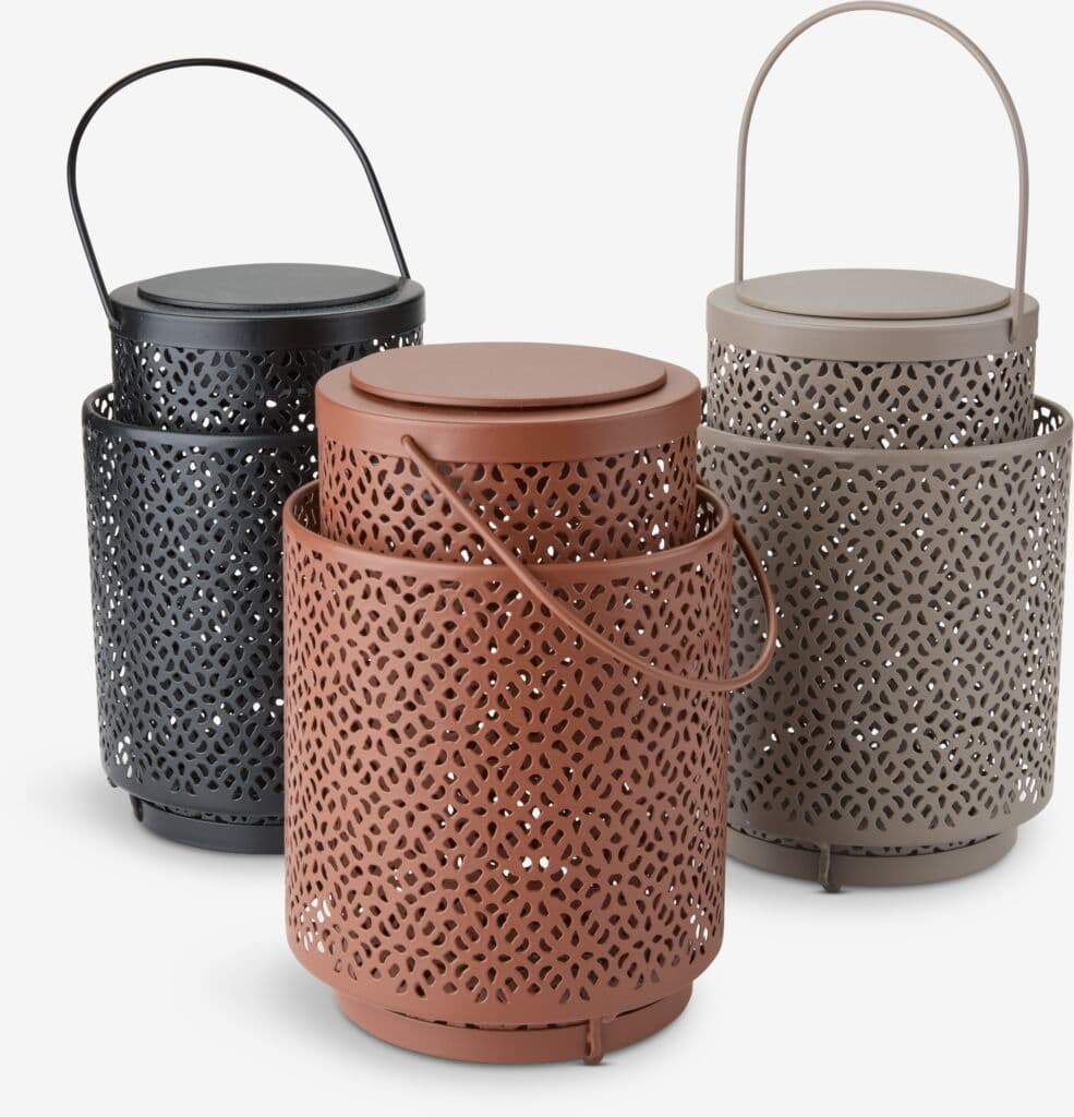 Candeeiro decorativo MYRSANGER Ø12xA18cm sortido