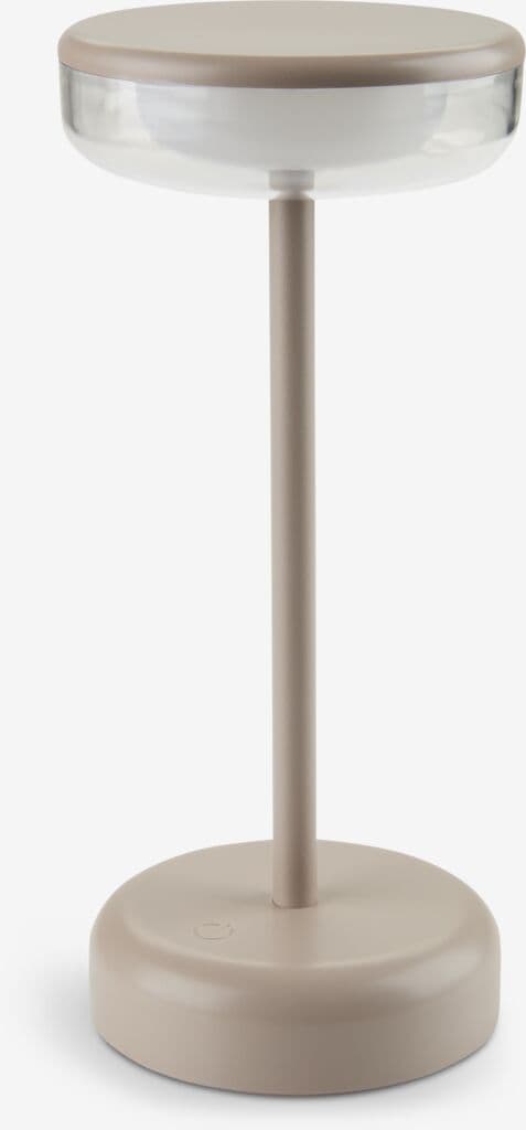 Candeeiro de mesa HUMLEBI Ø11xA25cm areia