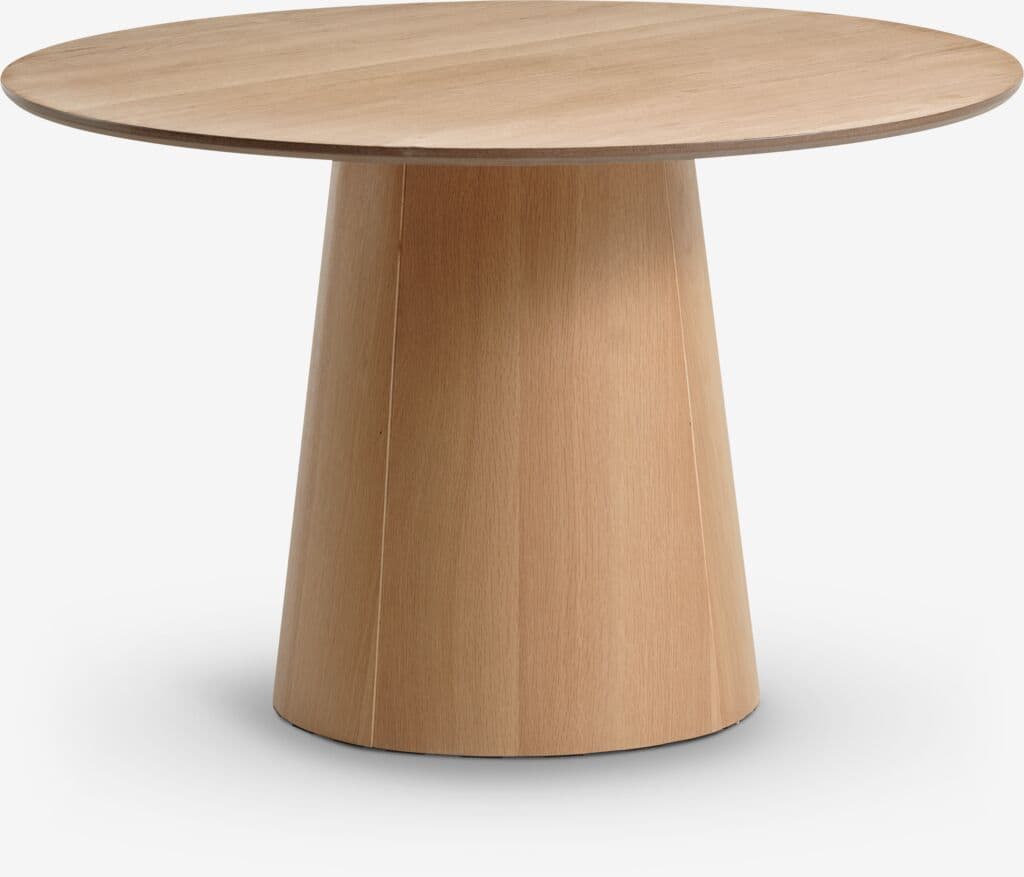 Mesa de jantar KLIPLEV Ø120 carvalho