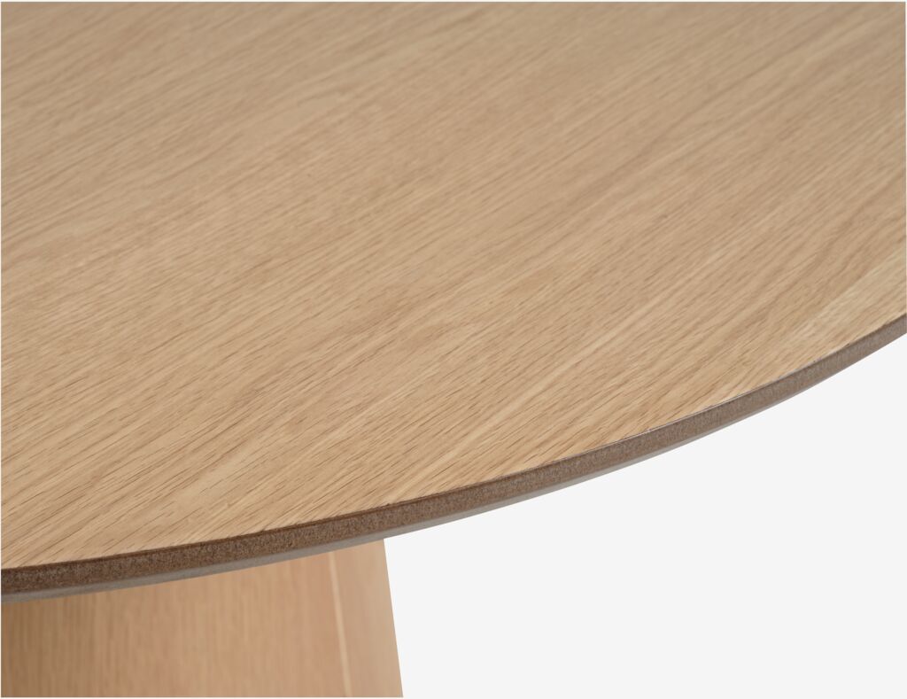 Mesa de jantar KLIPLEV Ø120 carvalho