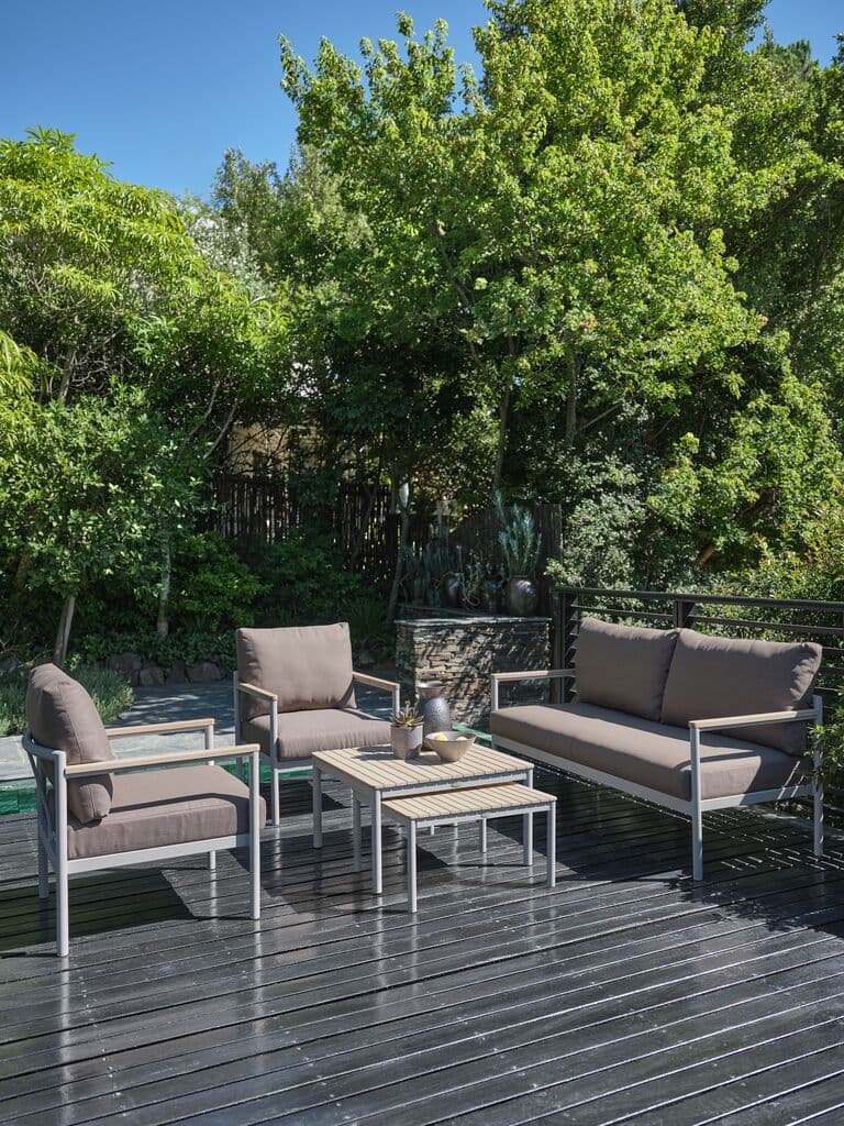 Lounge set ODDESUND 4,5 lugares bege