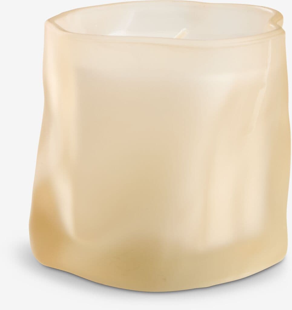 Vela perfumada FOLKVAR Ø8xA8cm bege