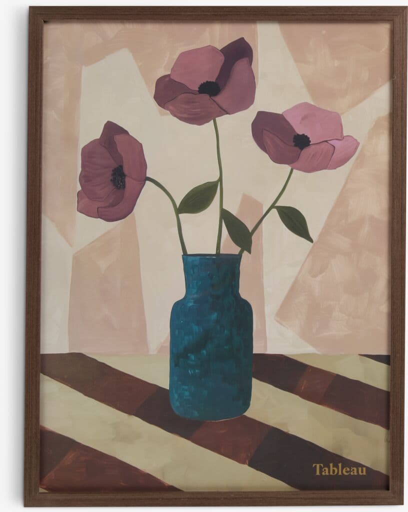 Moldura TORD 30x40cm madeira escura