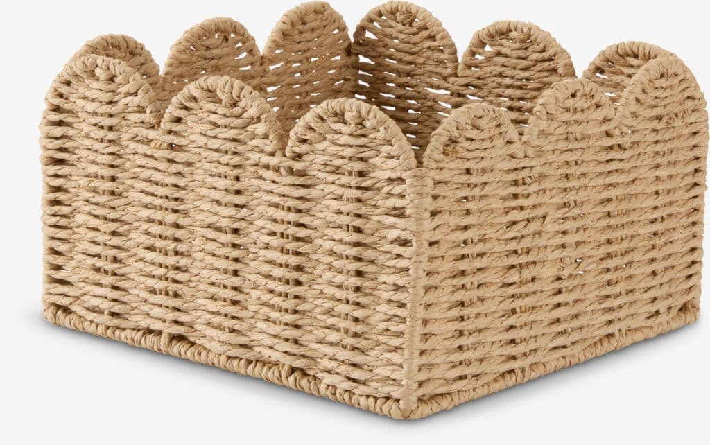 Cesto INGVOR L24xC24xA14cm natural