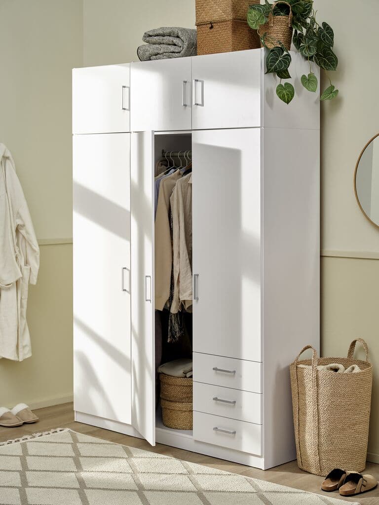 Módulo superior FANDRUP 145x41 3 portas branco