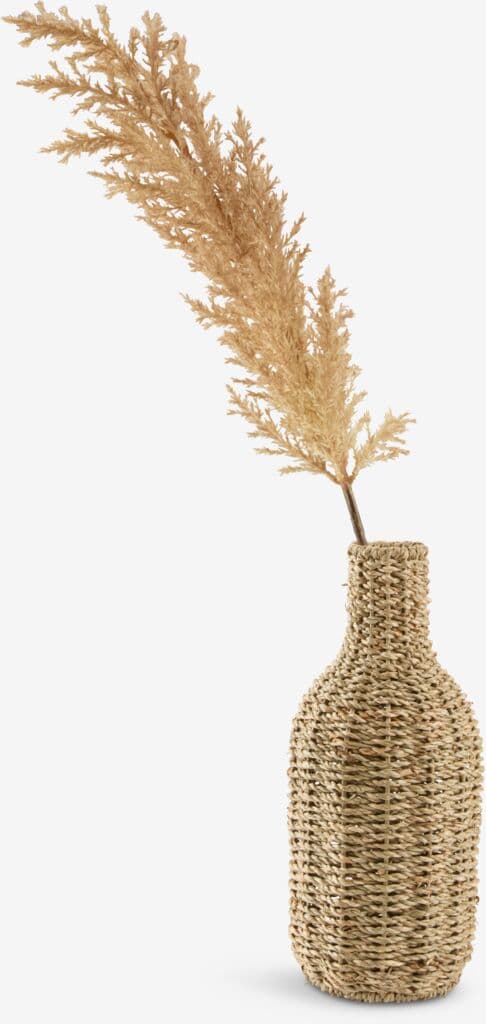 Jarra KRESTOFF Ø15xA31cm rattan