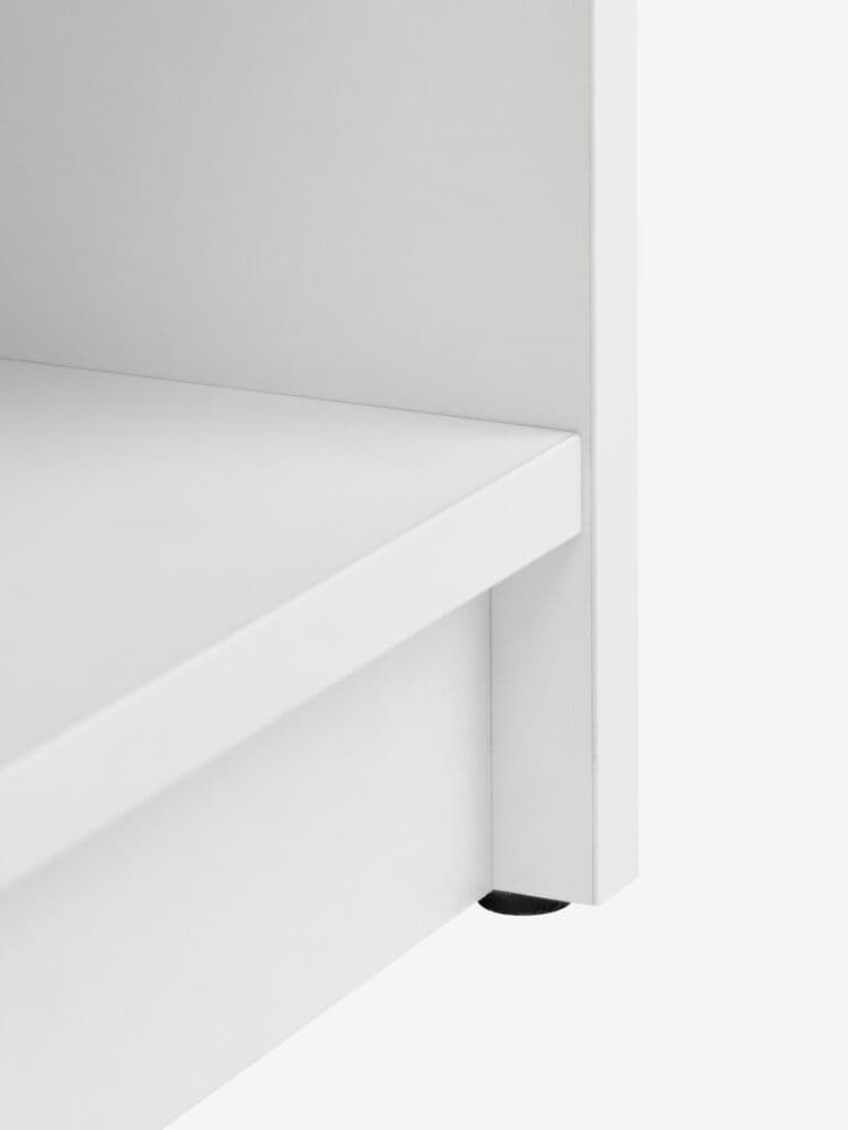 Mesa de cabeceira JENSLEV 1 gaveta branca