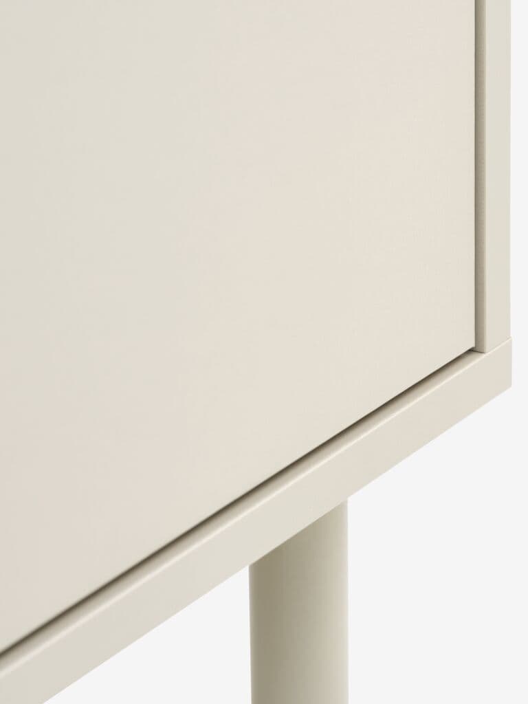 Mesa de cabeceira SKAVE 1 porta bege
