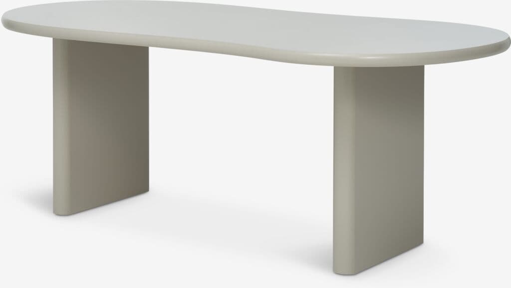 Mesa de jantar VORDINGBORG 98x198 bege