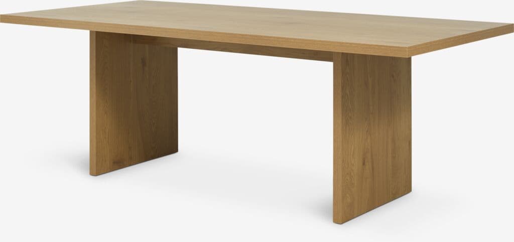 Mesa de jantar MUNKEBY 100x220 cor carvalho