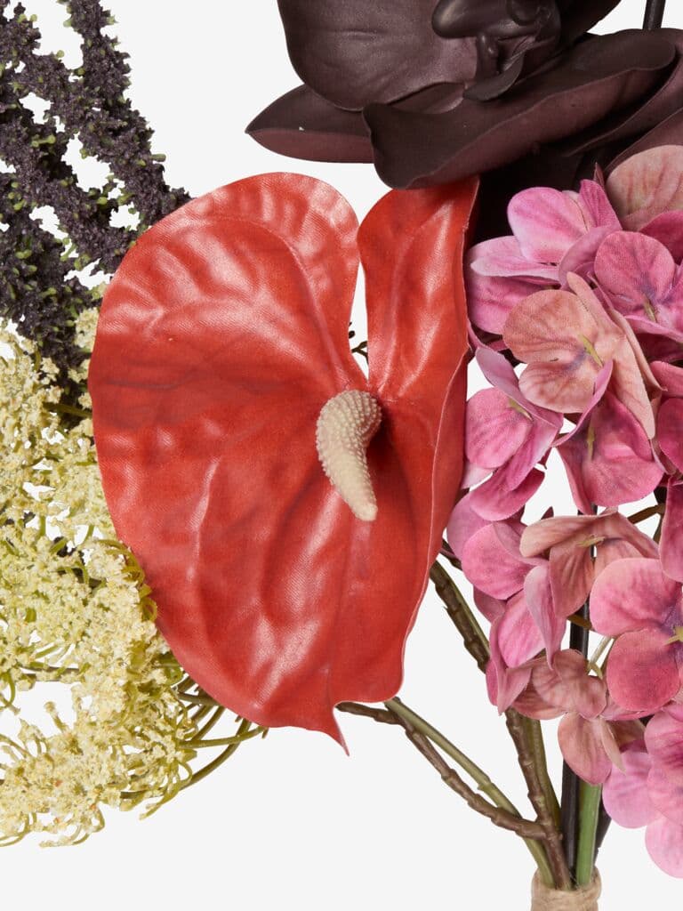 Ramo de flores artificias GODFRED A70cm roxo escuro