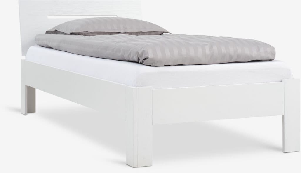 Estrutura de cama OLSKER 90x190 branco