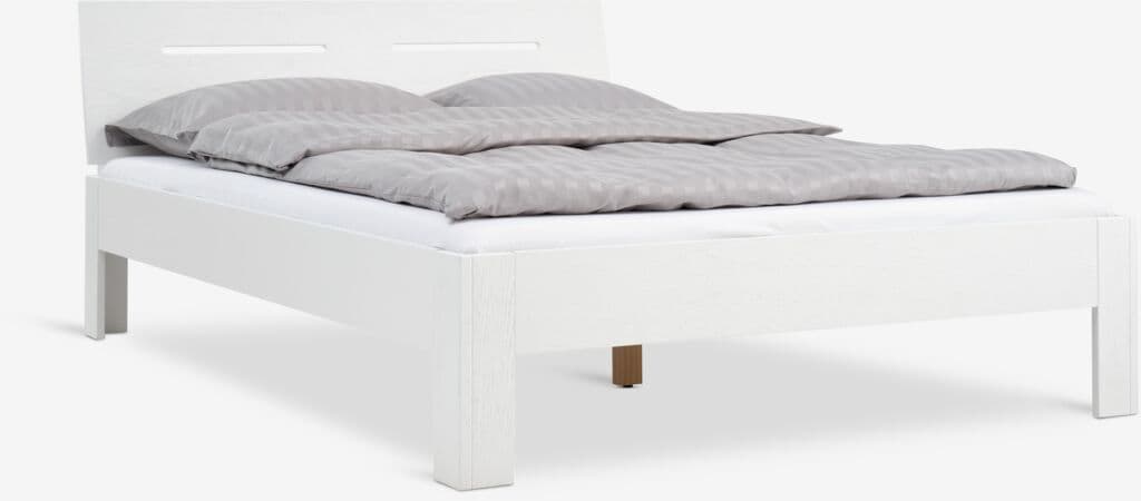 Estrutura de cama OLSKER 140x190 branco