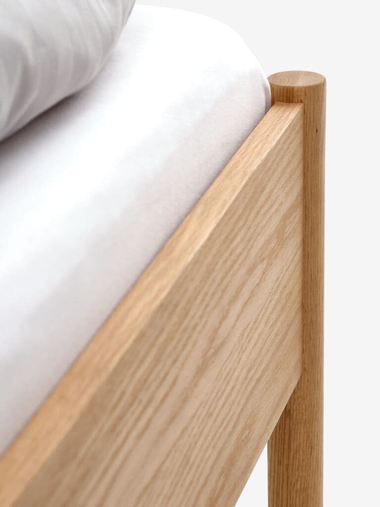 Estrutura de cama STUBBERUP 90x200 carvalho
