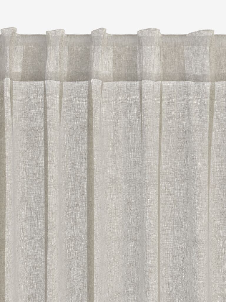 Cortinado UNNEN 1x140x300 areia efeito linho