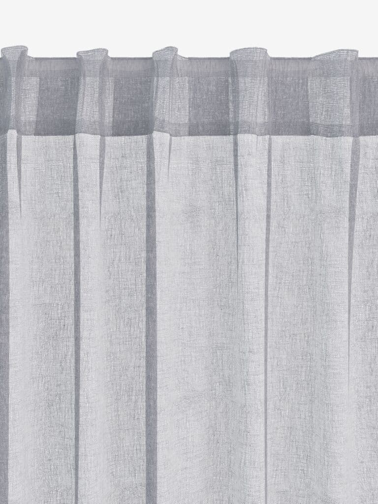 Cortinado UNNEN 1x140x300 cinzento efeito linho