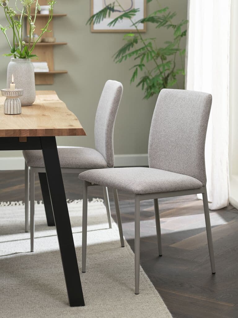 Mesa de jantar ALLING 80x100/163 cor carvalho