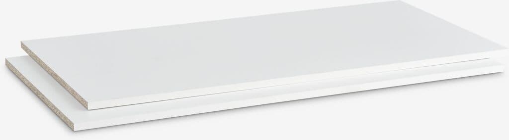 Prateleiras para RABERG 200 roupeiro 2 unidades branco