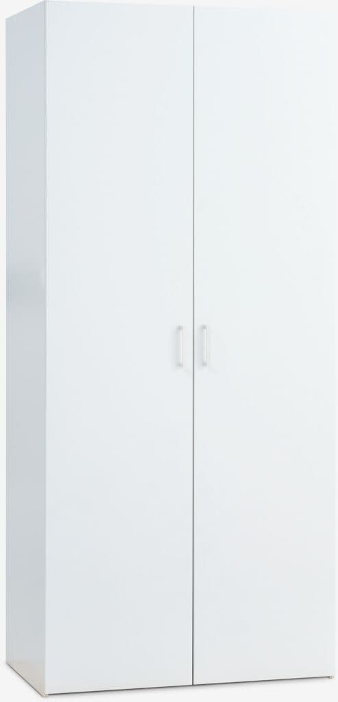 Roupeiro KORUP 78x176 2 portas branco