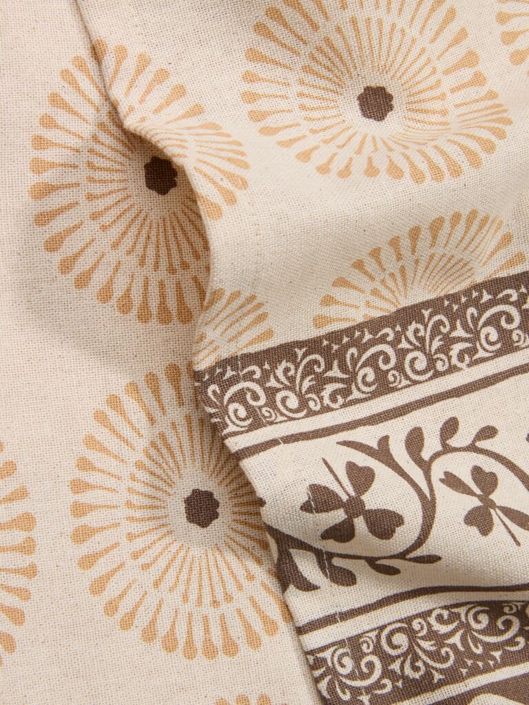 Toalha de mesa BRUNMYRAK 140x240 bege/castanho