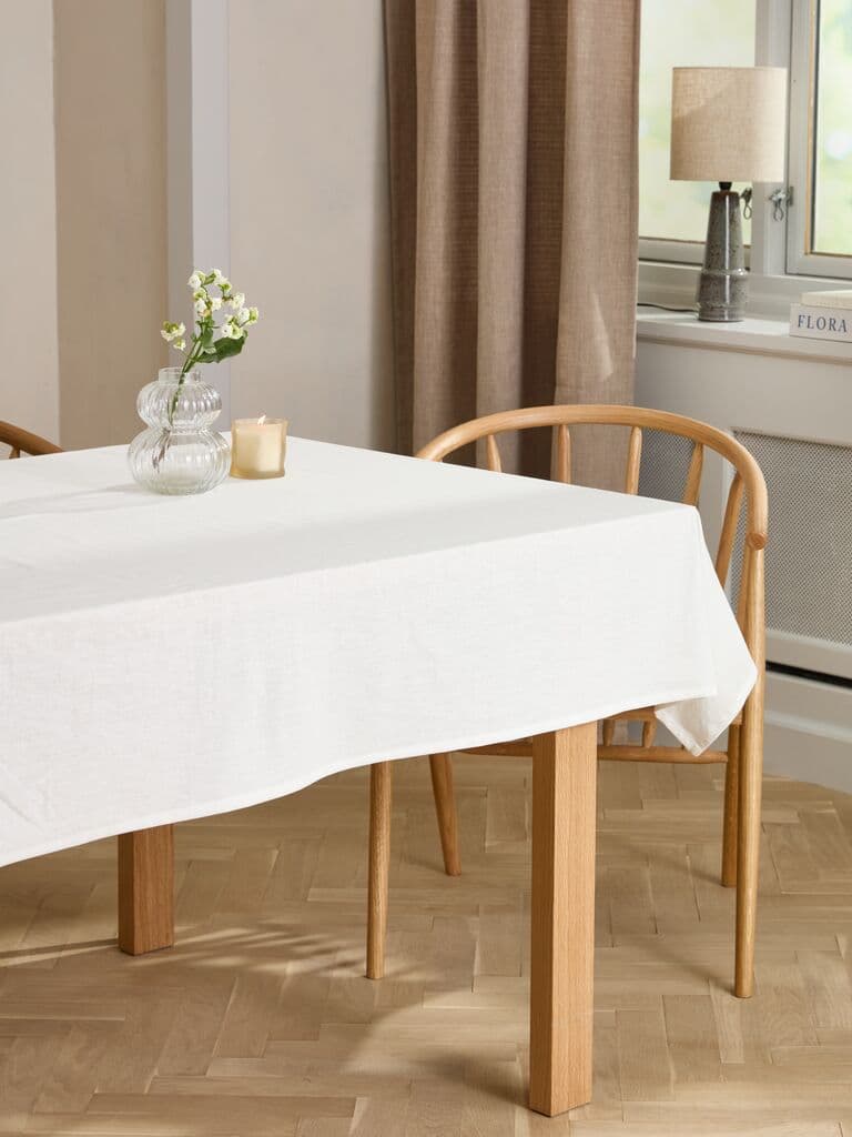 Toalha de mesa HEIFRYTLE 140x240 branco