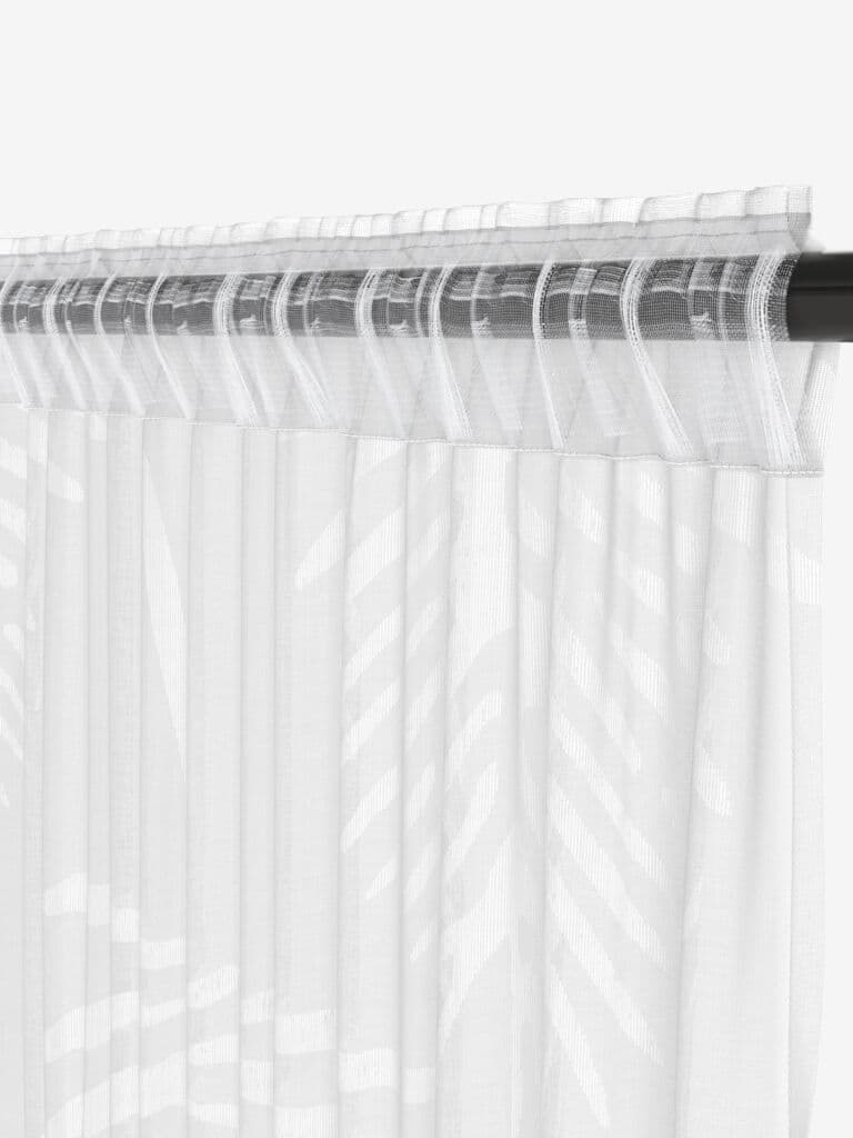 Cortinado HUGLA 1x140x245 branco