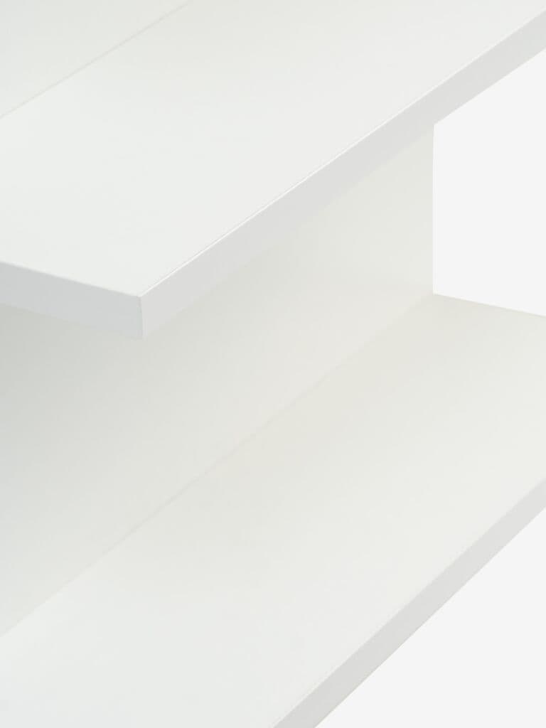 Estante de parede KARSTOFT 4 prateleiras branco
