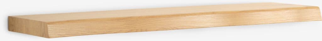 Prateleira flutuante TERP 80x24 bordo natural cor carvalho
