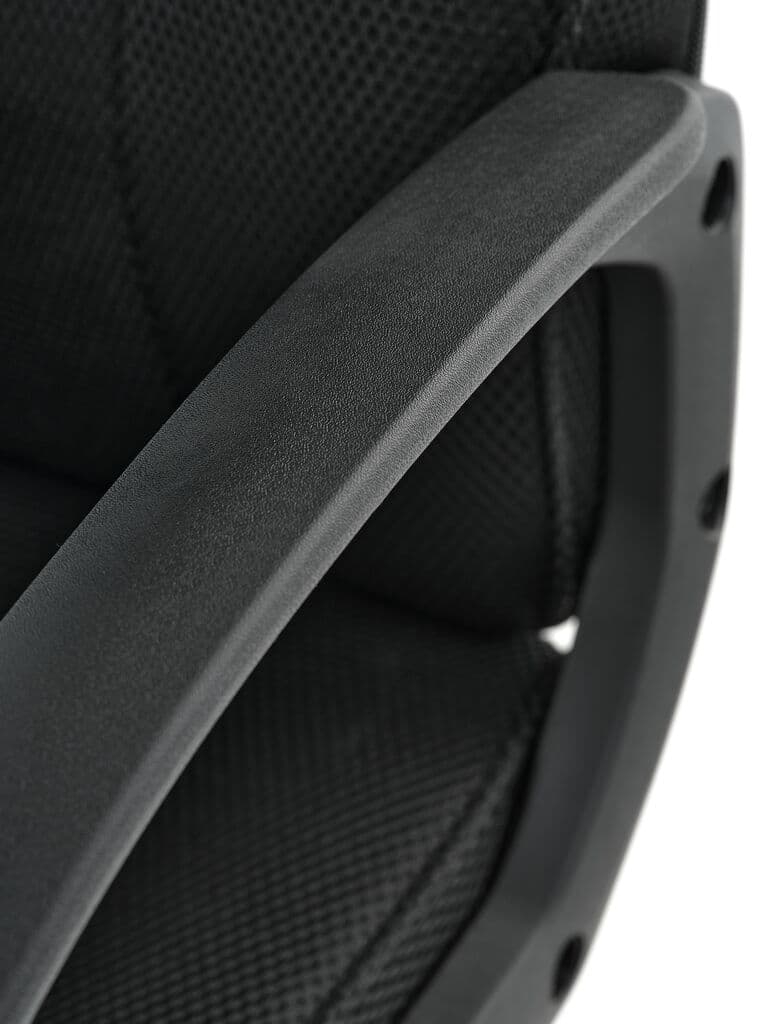 Cadeira gaming RANDRUP pele sintética preto/malha