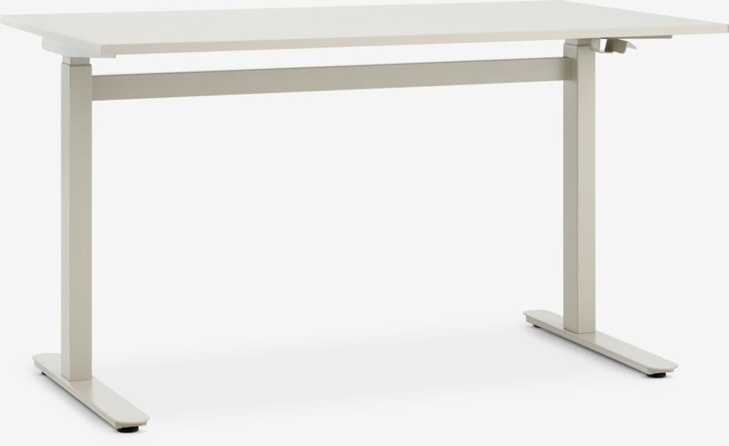 Secretária elevatória LUNDTOFT 70x130 bege