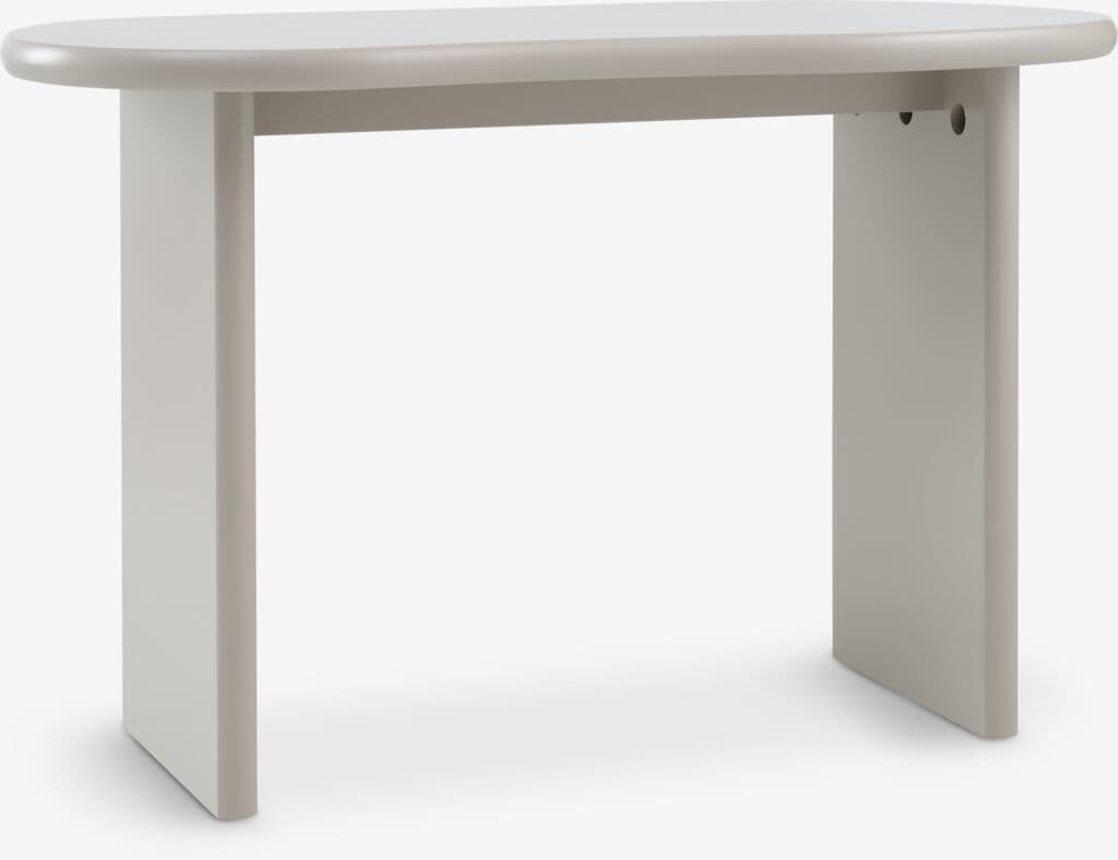 Secretária VORDINGBORG 60x120 2 prateleiras bege