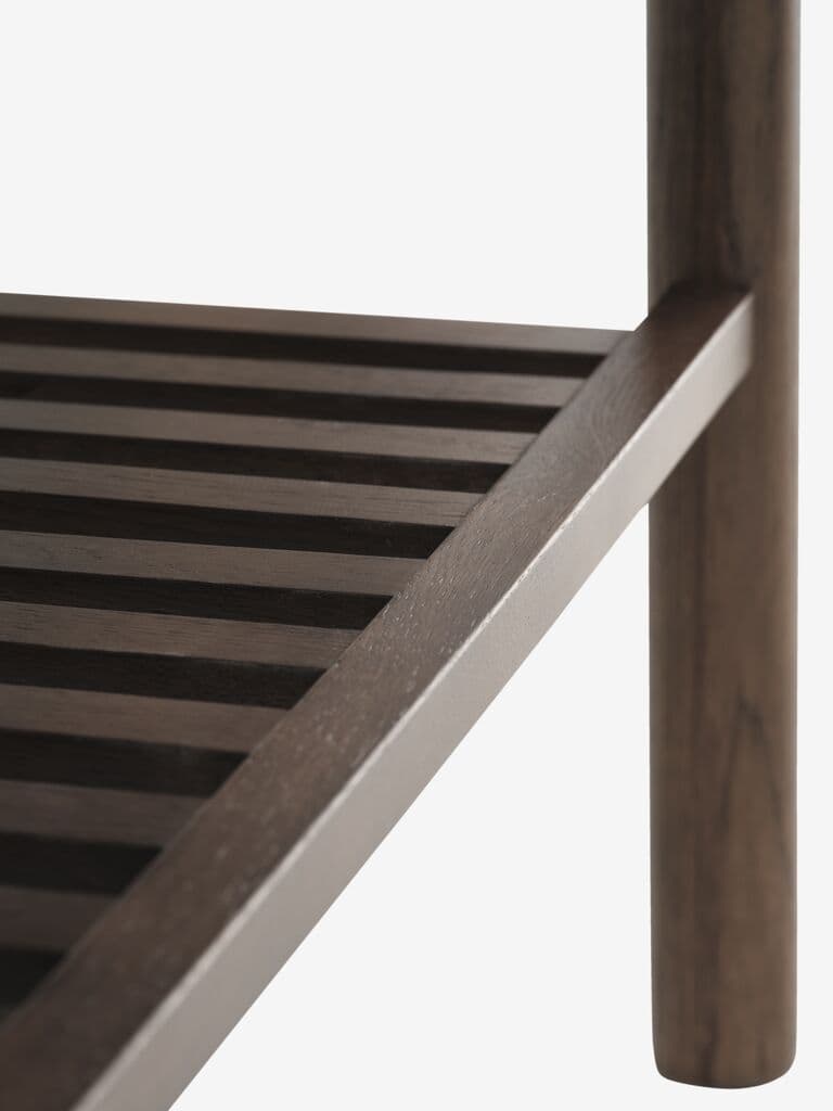 Mesa de centro LYNGVIG 60x110 1 prateleira carvalho escuro