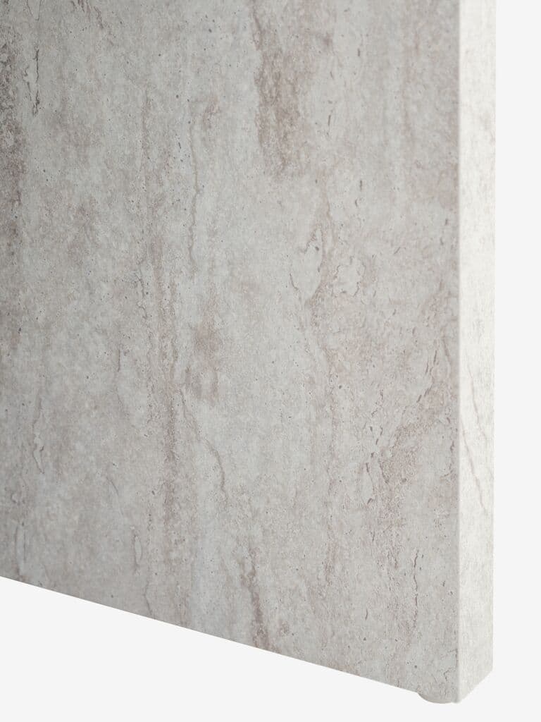 Mesa de centro NIELSHAVE Ø70 cor travertino