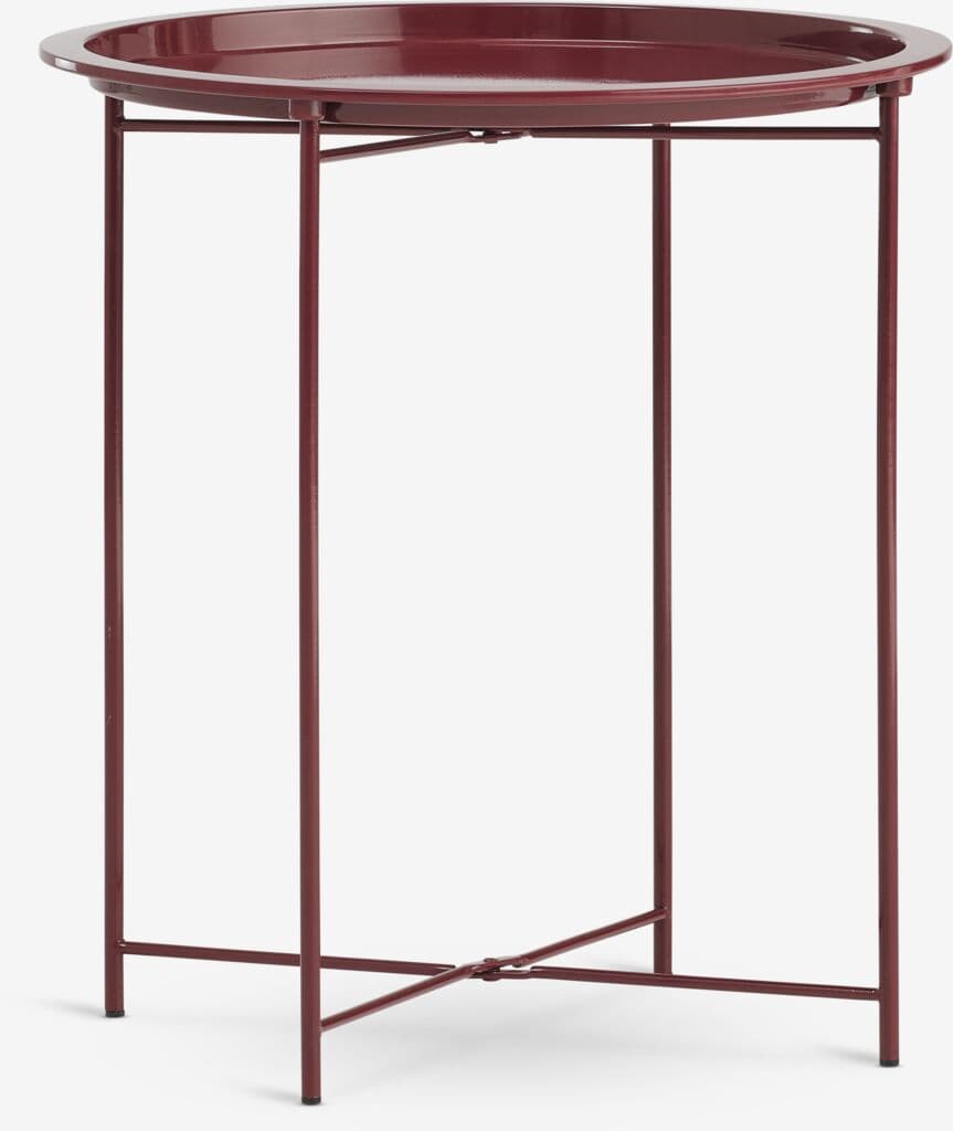 Mesa de apoio RANDERUP Ø47 bordeaux