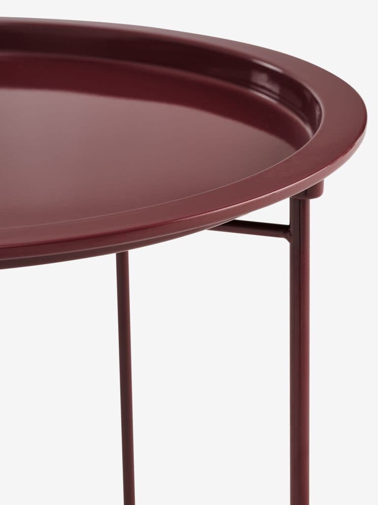 Mesa de apoio RANDERUP Ø47 bordeaux
