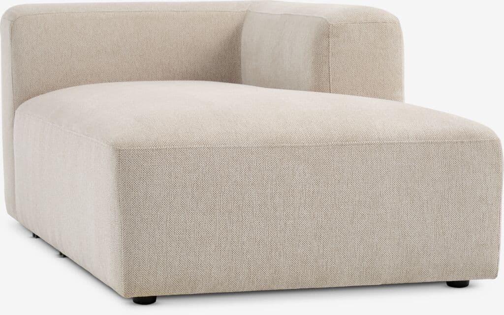 Módulo sofá SKEJBY chaise-longue direita tecido cor aeia