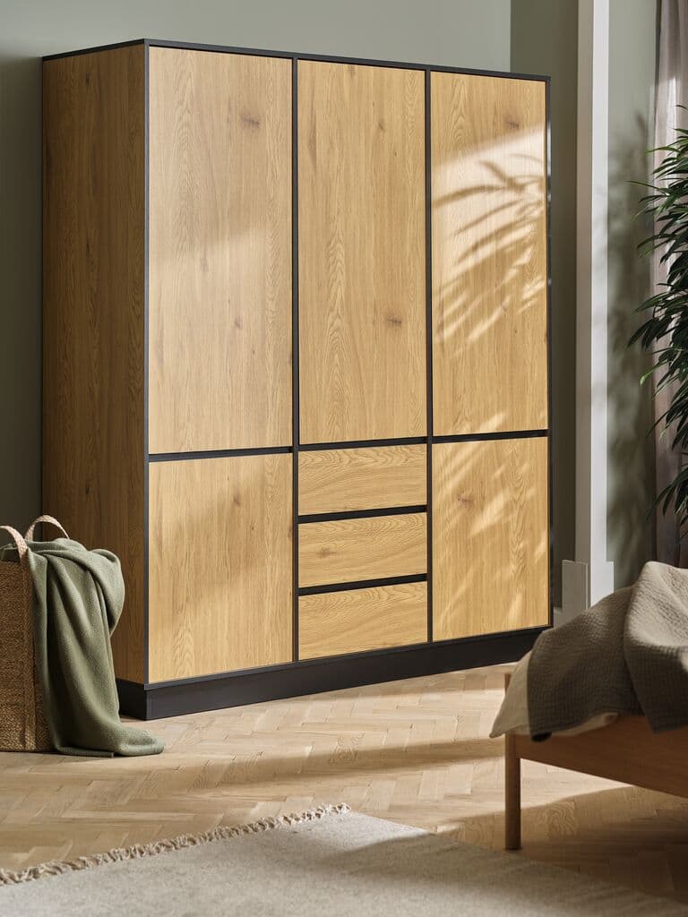 Espelho ILBJERG 40x160 preto