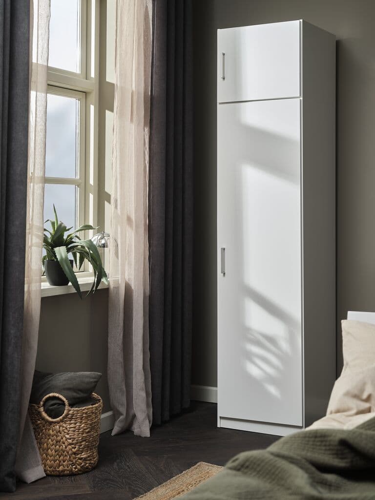 Roupeiro FANDRUP 50x176 1 porta branco
