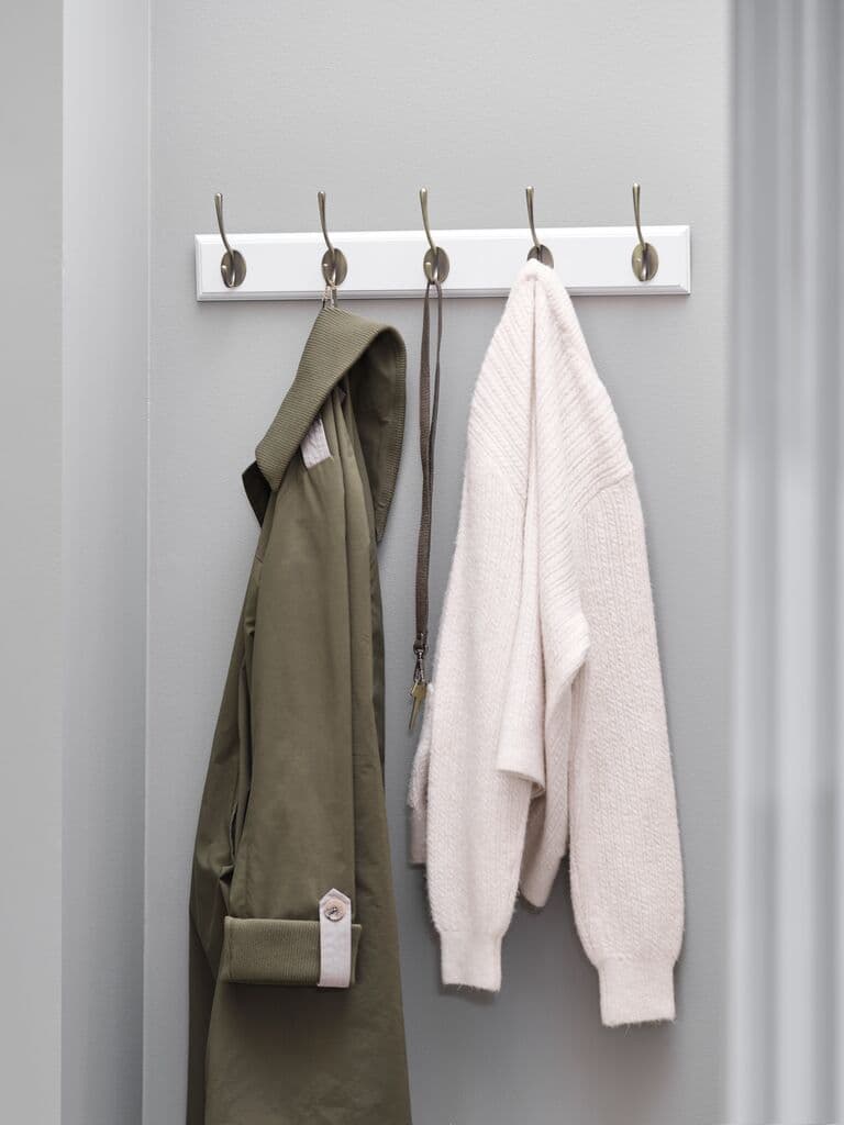 Toucador MALLING com espelho 5 gavetas branco