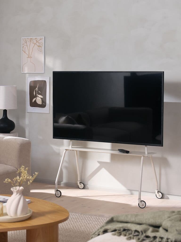Suporte TV EJDRUP 1 prateleira bege